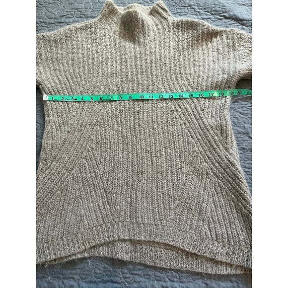 Sundance knit wool nylon mohair mock neck sweater women’s size medium - Picture 5 of 7